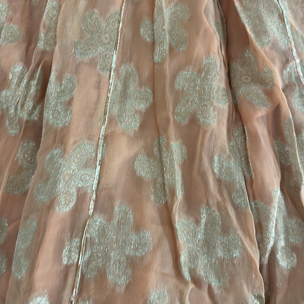 CUSTOM INDIAN PURPLE AND MUSTARD LEHENGA - Picture 12 of 16
